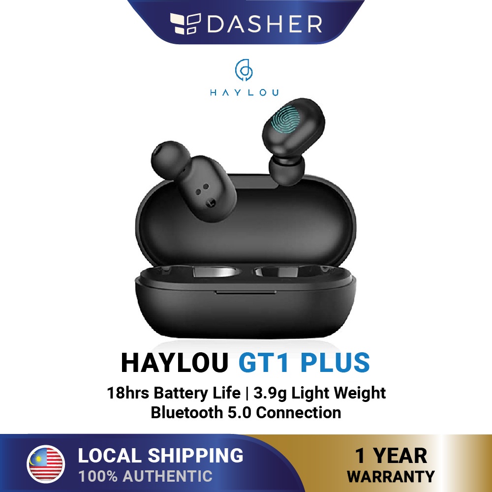 HOT Haylou GT1 Plus Wireless Bluetooth gaming earbuds APTX AAC