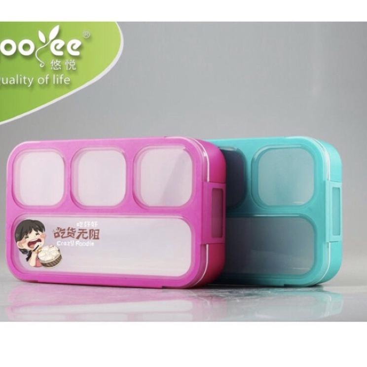 Original mini 3 And 4seater Lunchbox mini Bulkhead Leakproof lunch box