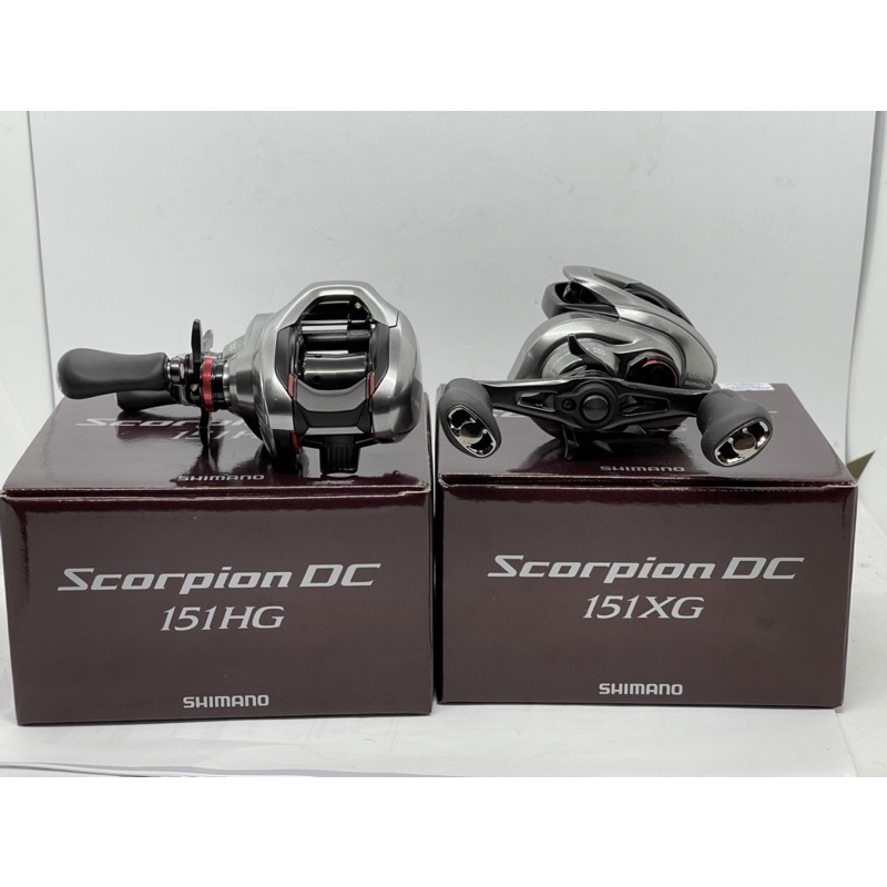 2021 SHIMANO SCORPION DC 151/151HG/151XG CASTING FISHING REEL