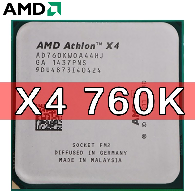 AMD Athlon II X4 730 740 750K 760K 830 840 860K 870K FM2 CPU X4 760 X4 ...