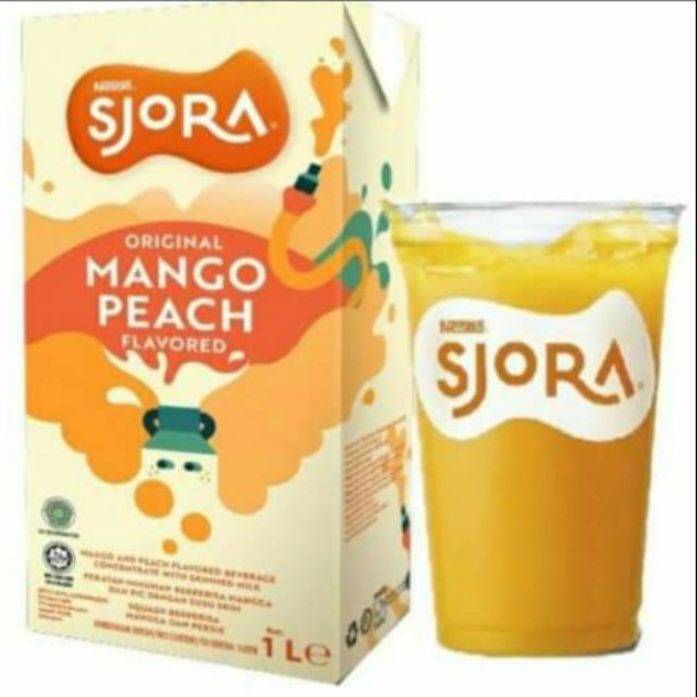 💥Pati Sjora Mango Peach 1L💥 | Shopee Malaysia