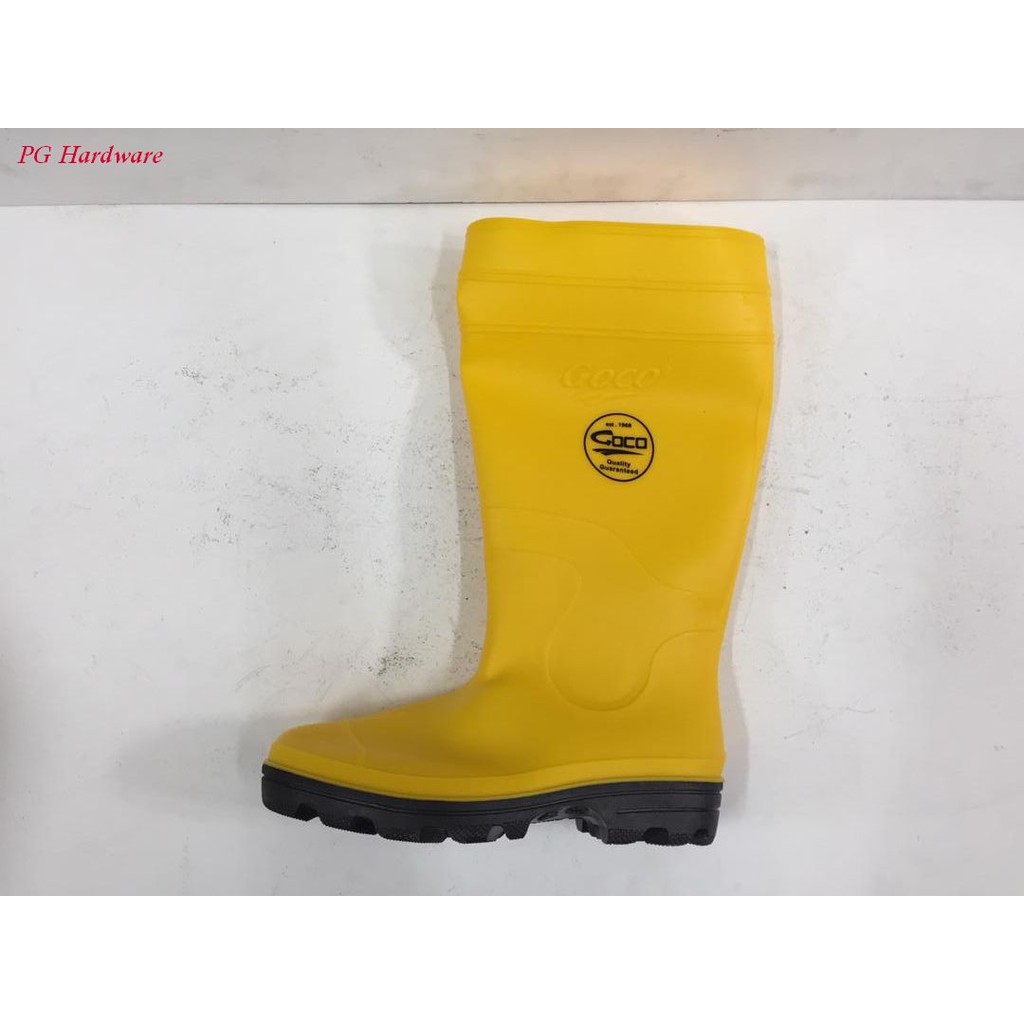 Yellow Rubber Boots (Made in Malaysia) | Shopee Malaysia