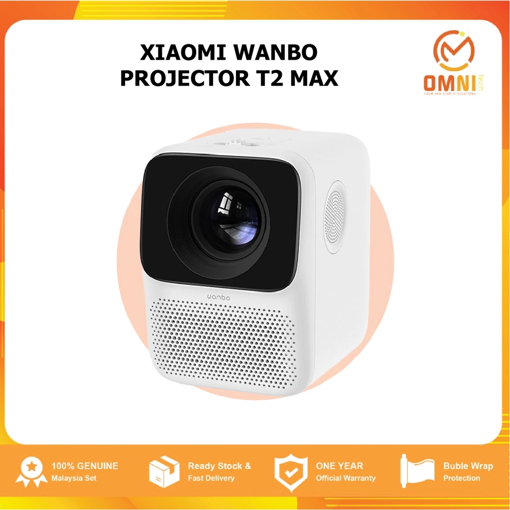 Xiaomi Wanbo T2 Max Projector Mini