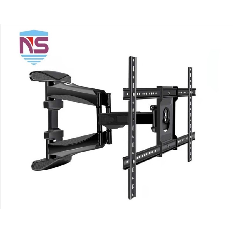 NS 767L600 45 to 75 Inch Tilt Cantilever 6 Arm Full Motion TV Wall