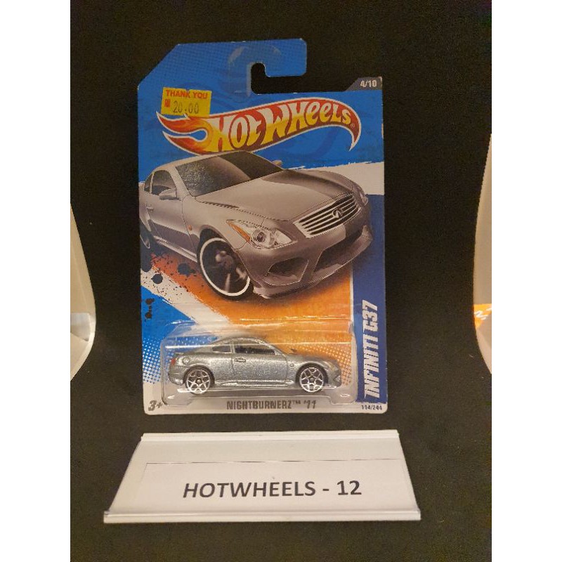 Hot Wheels Più Veloce Che Mai Hot Wheels Infiniti G37 Nero