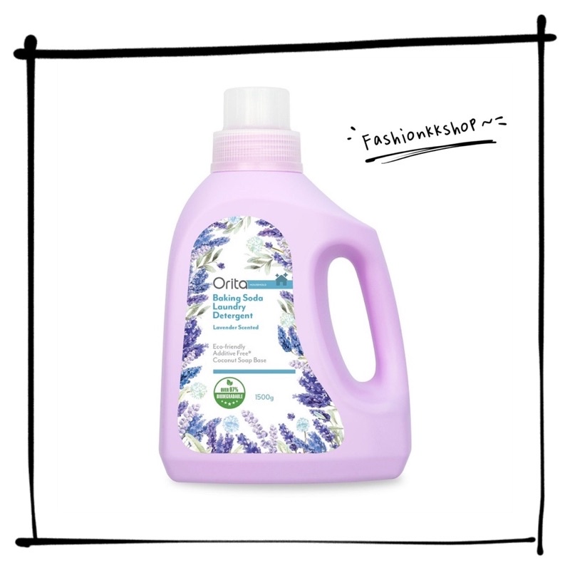 ORITA Baking Soda Liquid Detergent Lavender 1500G Shopee Malaysia