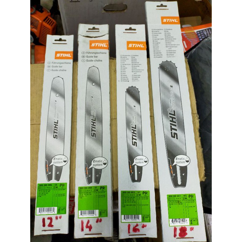 stihl ms180 ms170 guide bar papan chainsaw | Shopee Malaysia