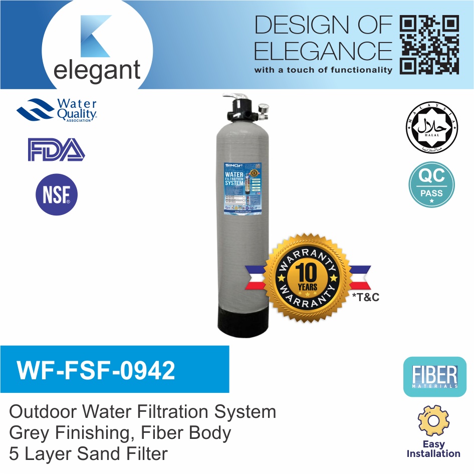 WF-FSF-0942 Sand Filter Water Filtration System Sistem | Shopee Malaysia