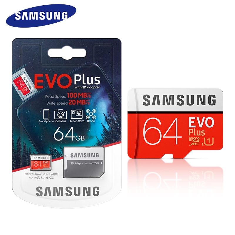 EVO Plus SD Carte 64 Go