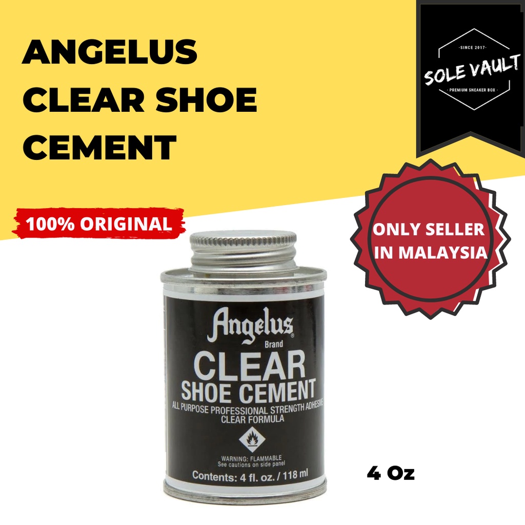 [SOLEVAULT] 100 Original Angelus Clear Shoe Cement Shopee Malaysia