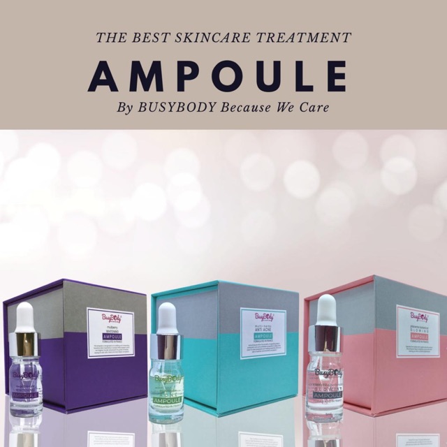 BusyBody Because We Care Ampoule Skin Treatment | Shopee Malaysia