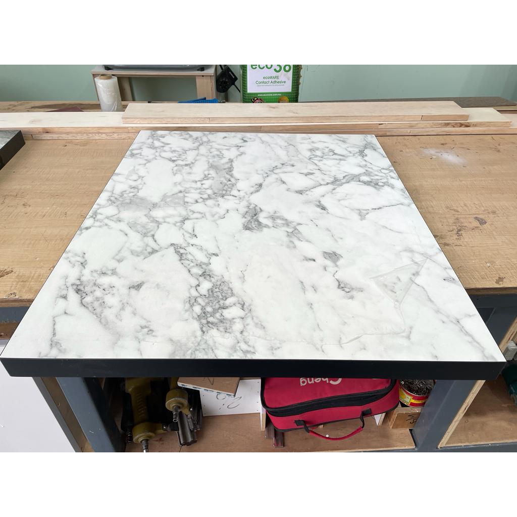 30mm Thick Marble Colour Plywood Table Top F&B Table Laminated Table