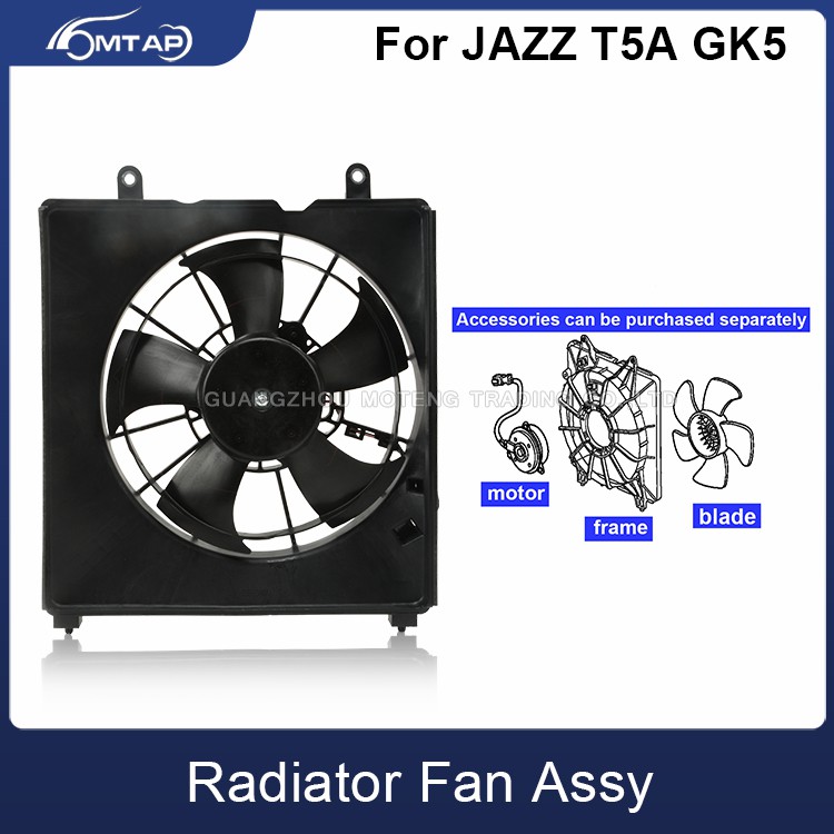 Radiator Cooling Fan Assy For HONDA JAZZ T5A GK5 20152020 Cooling Fan