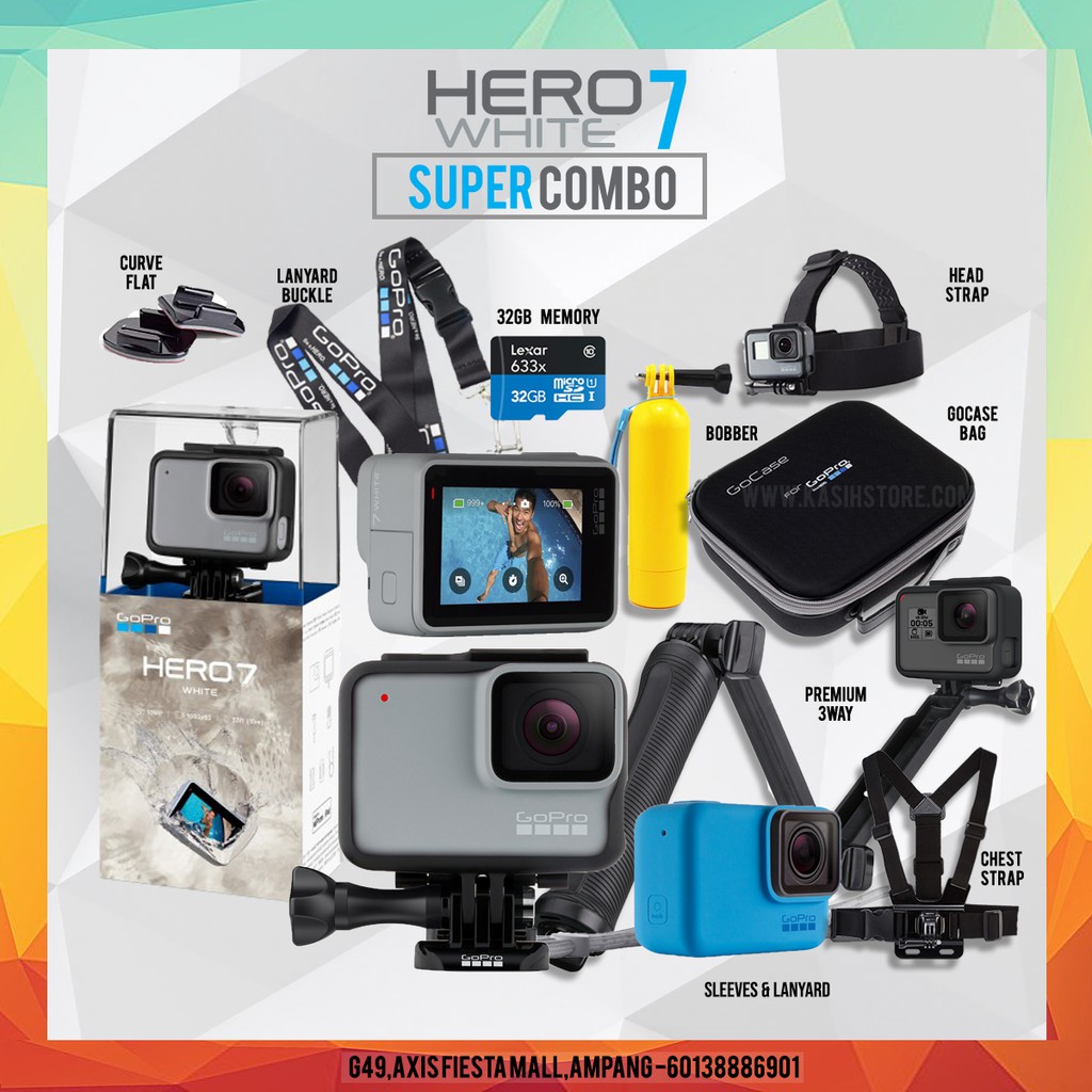 Gopro Hero 7 White Package ( Original Malaysia) Funsportz Warranty ...