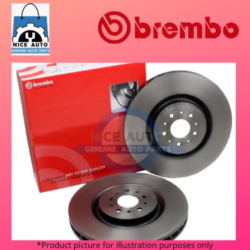 HONDA CIVIC ES (S5A) (REAR) BRAKE DISC ROTOR -BRAND BREMBO | Shopee ...