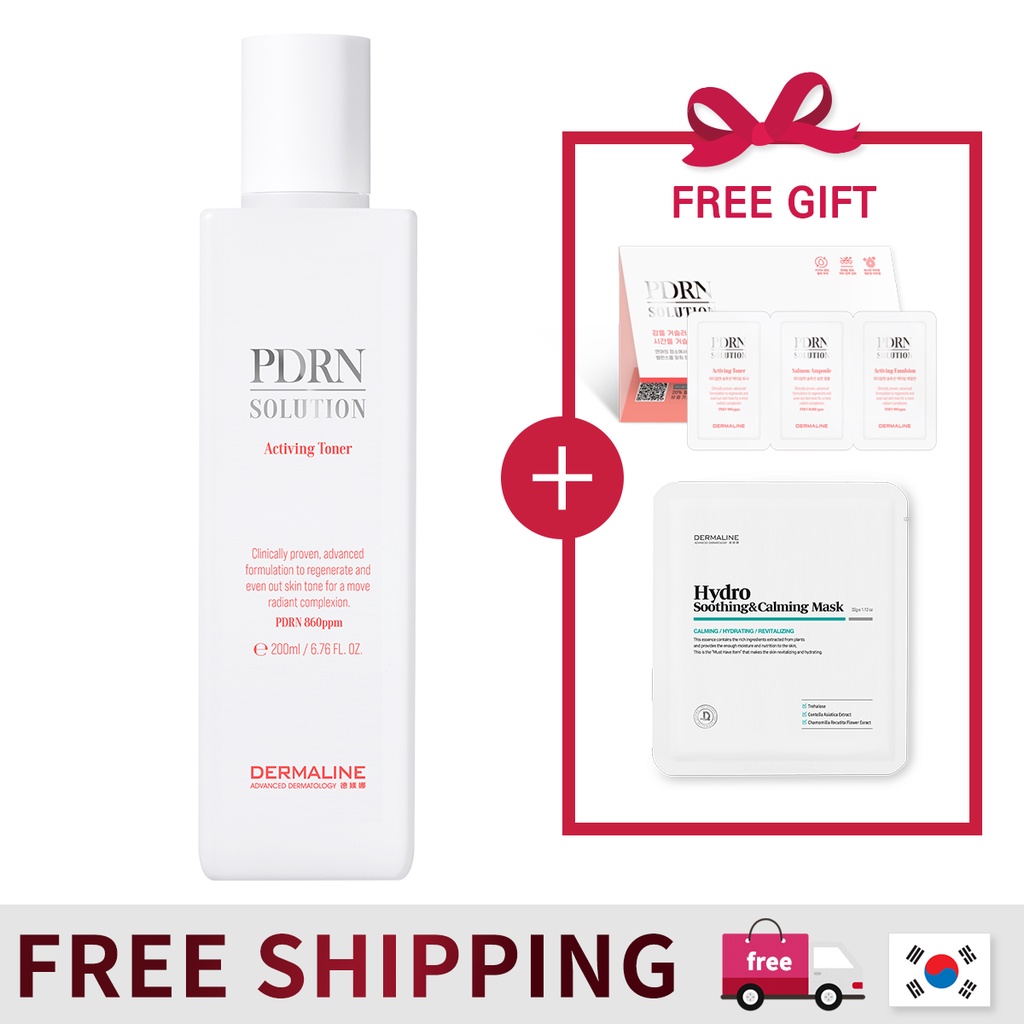 Brand new stock ready (Dermaline) PDRN Solution Activating Toner (K ...