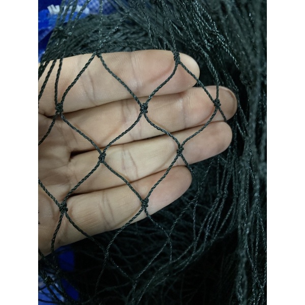 5 Sizes Nylon Fishing Net Collapsible Fishing Tools Mesh Hole