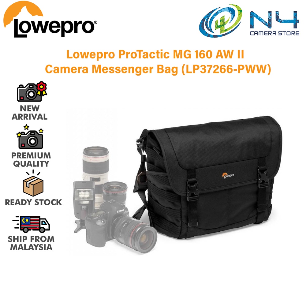 Lowepro ProTactic MG 160 AW II Camera Messenger Bag for DSLR or Pro