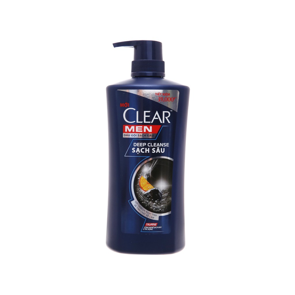 Clear Men Deep Cleanse Shampoo Cleans Dandruff 650g | Shopee Malaysia