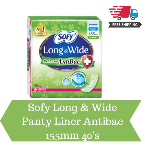 Sofy Daily Fresh Panty Liner - 40 Pieces : : Health & Personal Care