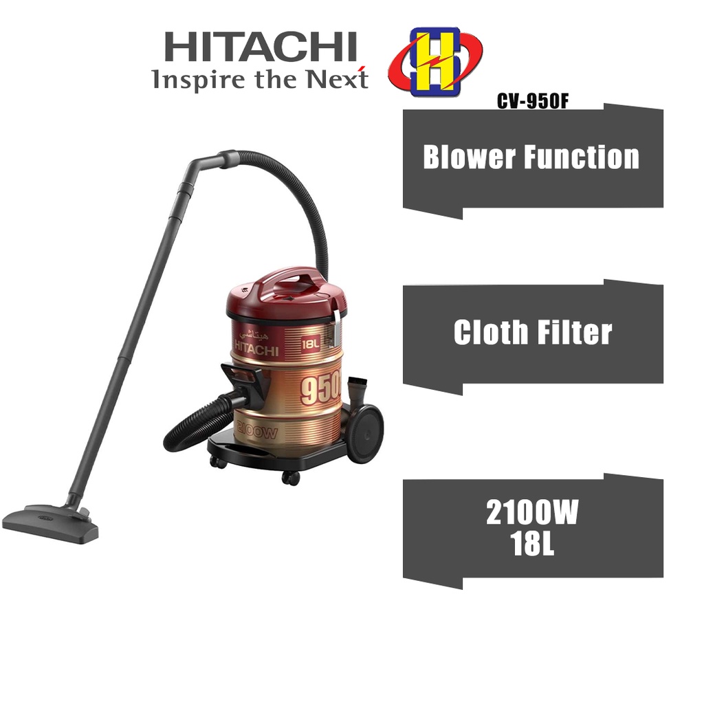 hitachi vacuum cleaner cv 950f