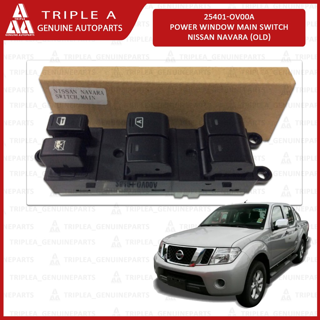 ORI 25401OV00A EB70A Nissan Navara D40 Power Window Main Switch MASTER
