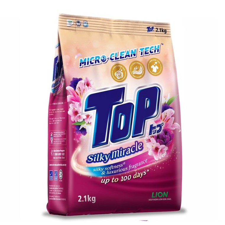 TOP Powder Detergent 2.1kg/2.3kg Shopee Malaysia