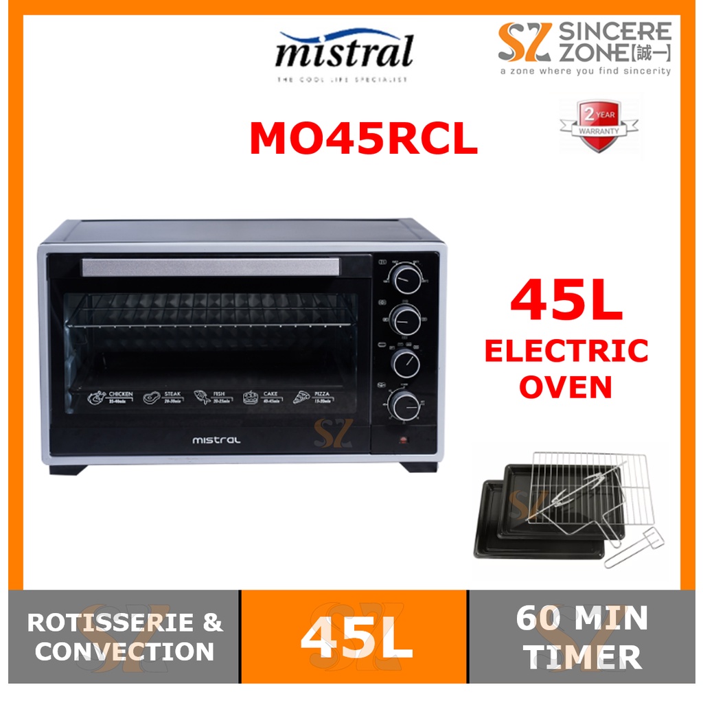 MISTRAL ELECTRIC OVEN MO45RCL 45L Shopee Malaysia