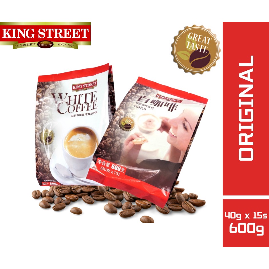 KING Street ORIGINAL White Coffee 3in1 (40gx15s) Shopee Malaysia