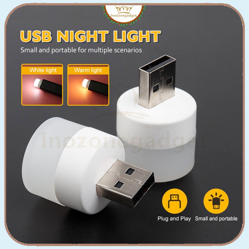 USB LED Light Soft Light Eye Protection Night Light Portable USB Lamp ...
