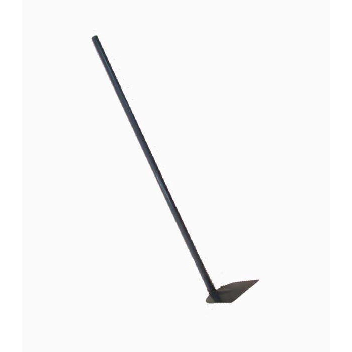 4 kaki Cleaning Tool Metal Steel Iron Flat Hoe With Handle / Cangkul
