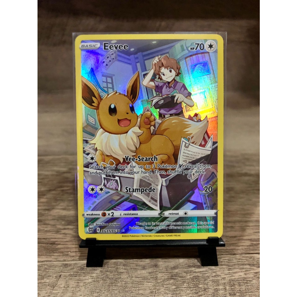 Eevee (TG11/TG30), Busca de Cards