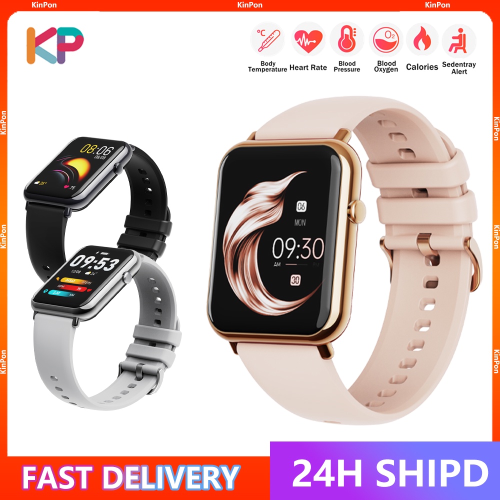 🔥 Women Smart Watch Waterproof IP68 Fitness Tracker Smarwatch Calorie  Sleep Blood Pressure Monitor for Android IOS