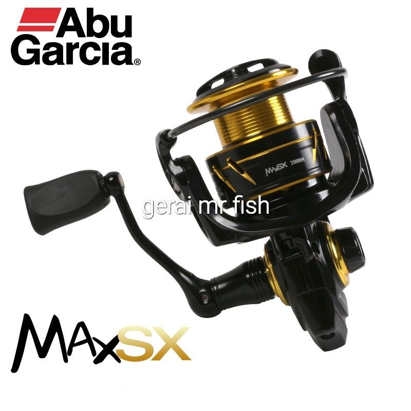 ABU GARCIA MAX-SX spinning fishing reel (7+1BB)(Screw in power handle)