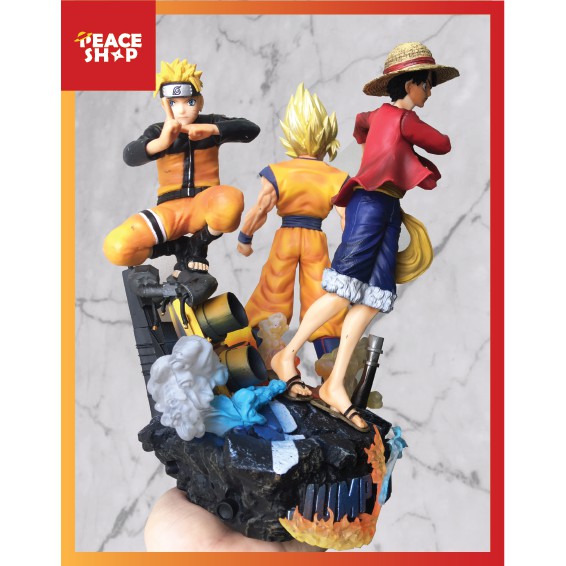 Figure Model Characters Luffy Naruto Goku Jump force Version