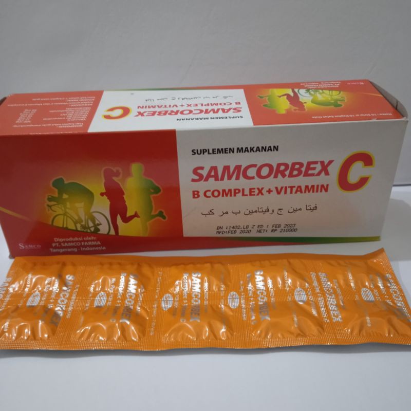 Vitamin Samcorbex C 500mg 1 strip (10 Tablets) | Shopee Malaysia