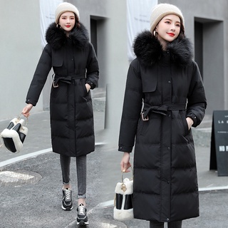 2023 New Fashion Women Overcoat Winter Warm Faux Fur Coats Elegant Ladies  Slim Coats Mid-long Cotton Coats Large Size 6XL