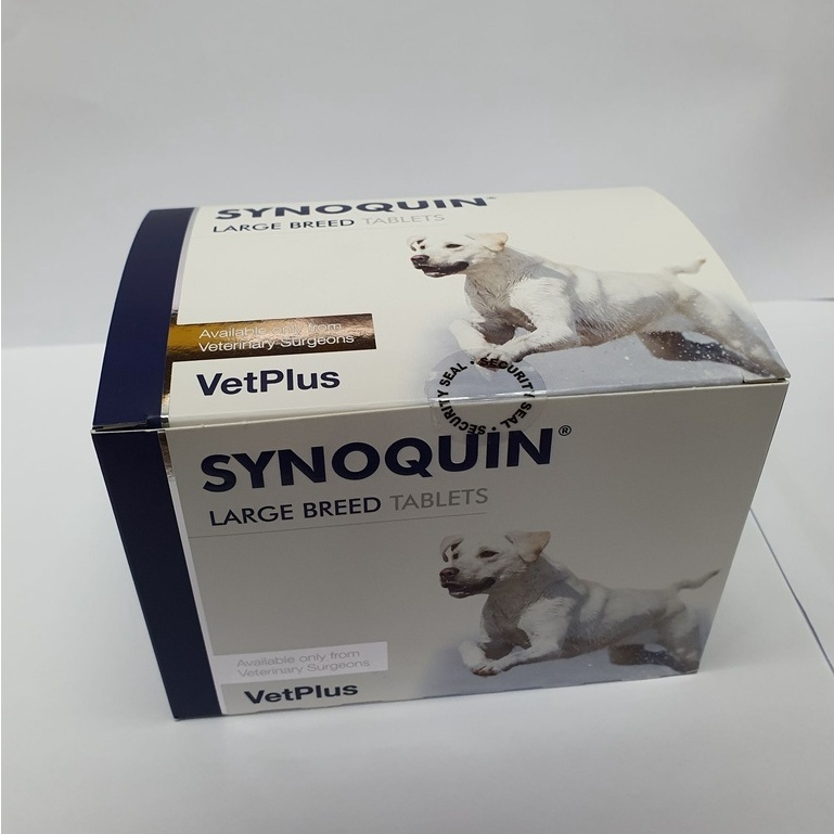Synoquin Tasty EFA Tablets Large Breed Dog Joint Supplement Made in UK Shopee Malaysia