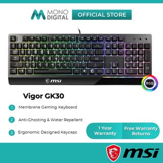 msi VIGOR GK30 Gaming Keyboard User Manual