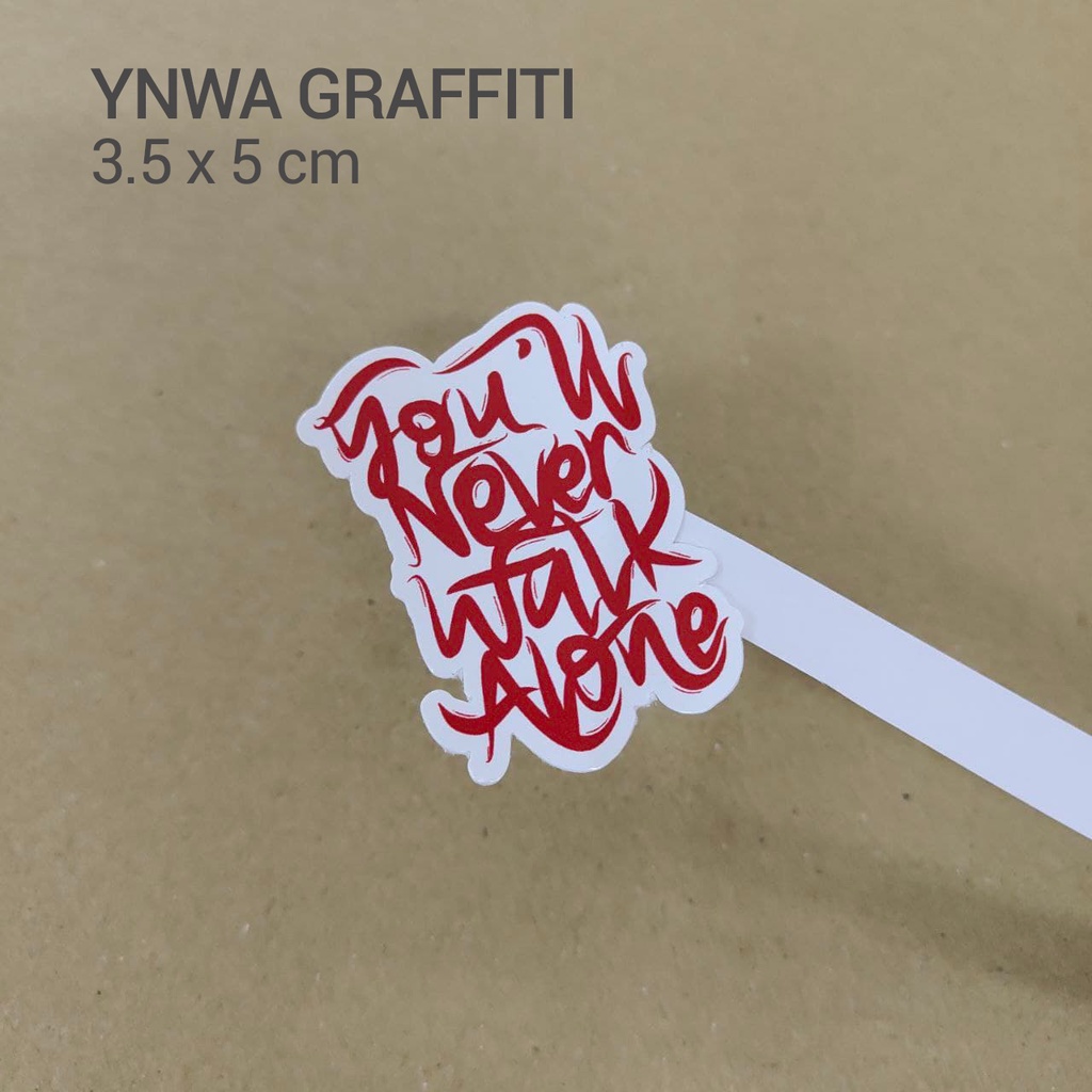 Sticker LIVERPOOL Pelekat YNWA Liverbird This Is Anfield CUTTING SHAPE ...