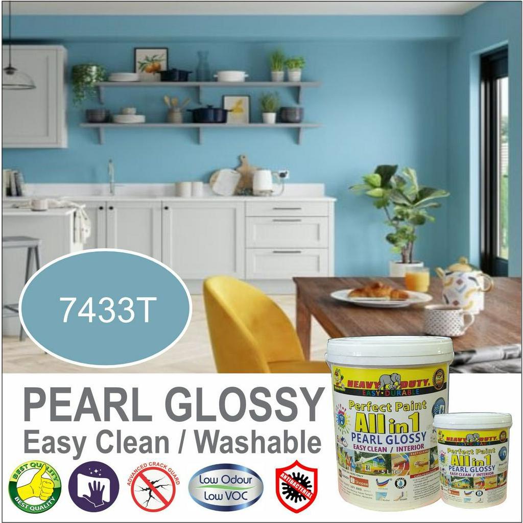 5 LITER ( ZINXER EASY CARE ) 5L ZINXER PAINT INTERIOR PEARL ( EASY ...