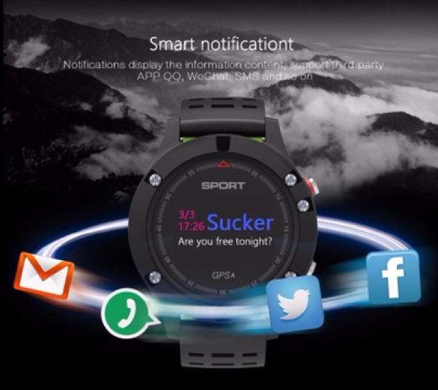 Gps outdoor sports watch f5 deals