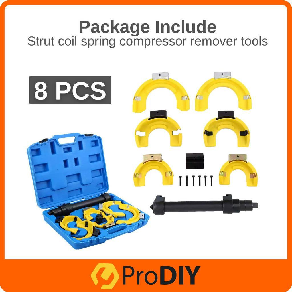 8PCS Strut Coil Spring Compressor Remover Tool Shock Absorber Spring ...