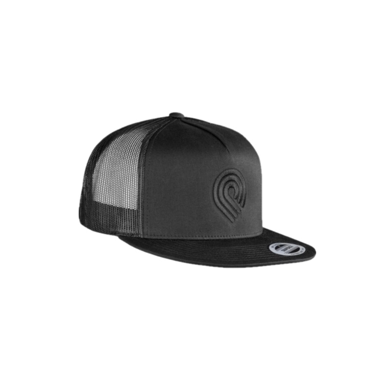 Powell-Peralta Ants Mesh Trucker Hat - Black/White, Foam Front, Original VCJ Artwork