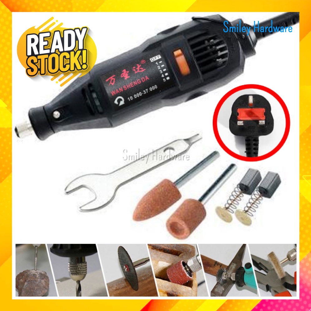 230V Dremel Mini Drill Electric Drill Rotary Tool Die Grinder Power