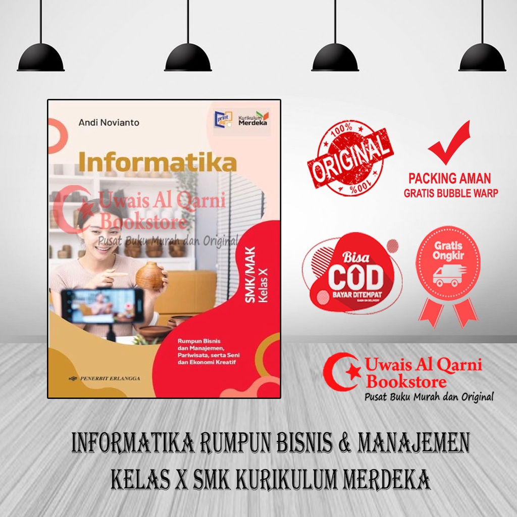 Informatika Class 1 SMK/MAK Curriculum MERDEKA - ANDI - ERLANGGA ...