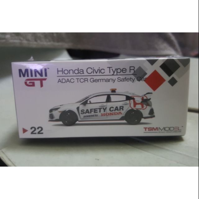 Mini Gt Honda Civic Type R Adac Tcr Germany Safety Car Indonesia