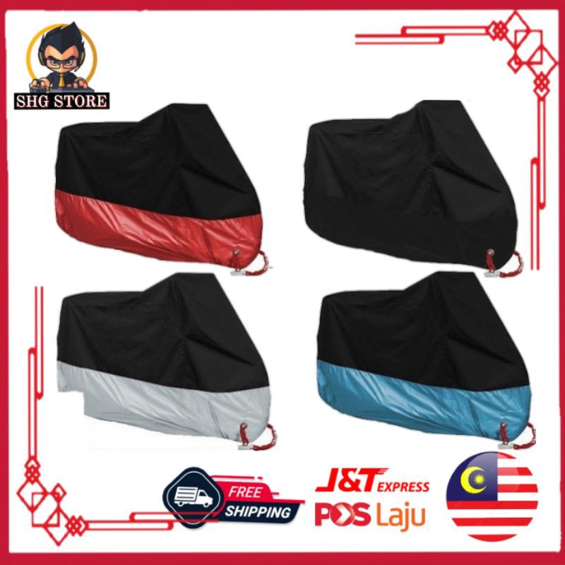 FORSALE Penutup Motor Cover Canvas Motorcycle Waterproof