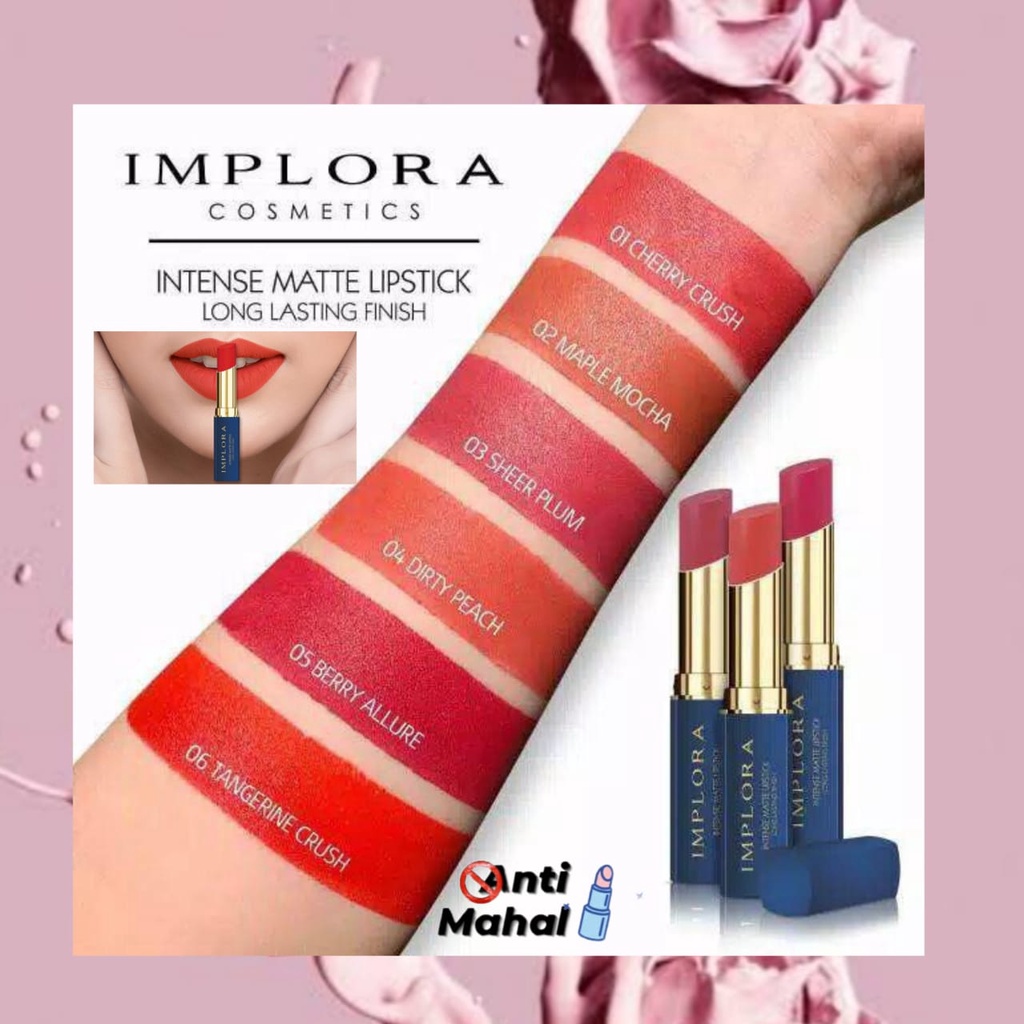 [1Kg = 65pcs] IMPLORA IMPLORA INTENSE LONGLASTING MATTE FINISH Swivel ...