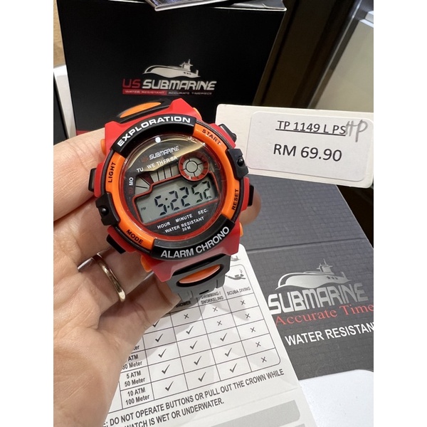 Harga jam submarine hot sale